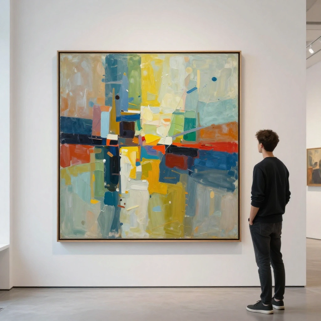 Minimalistisk geometrisk konst